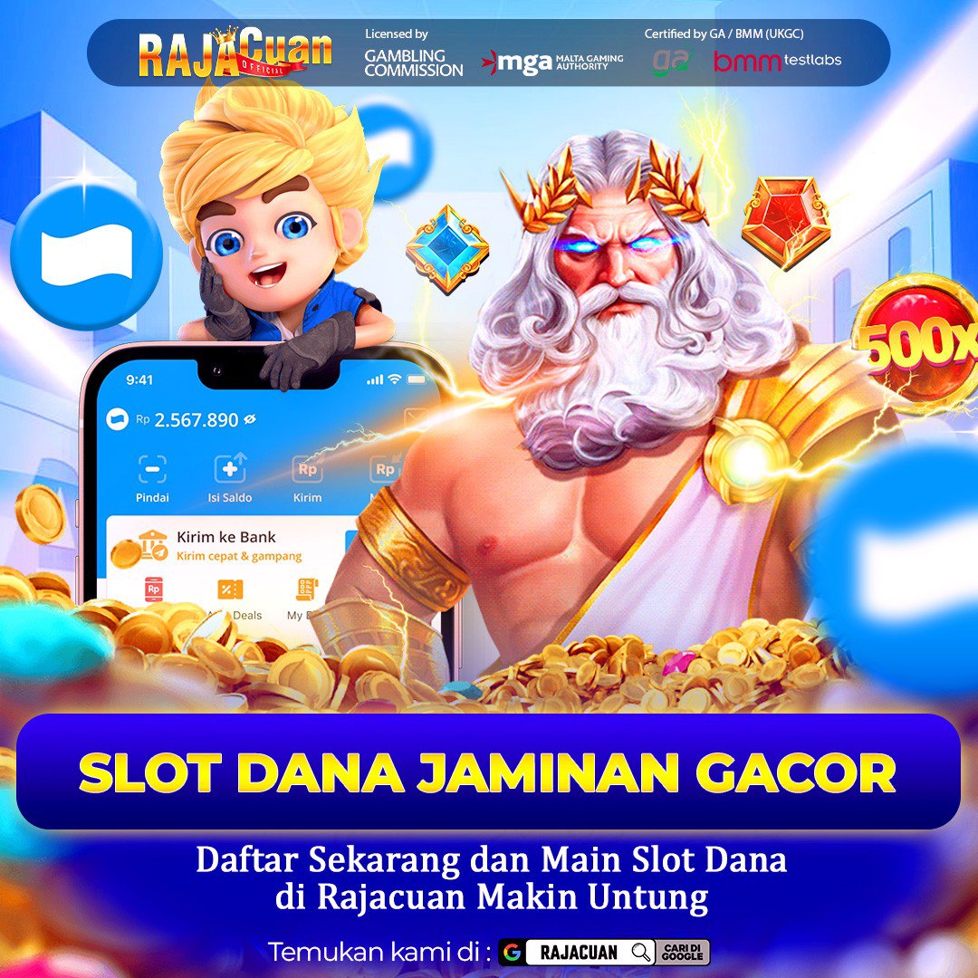 Slot Dana Jaminan Gacor di Rajacuan Proses Cepat Hitungan Detik